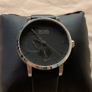 HUGO BOSS Black Watch With Leather Strap ✨BRAND NEW✨